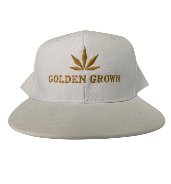 Golden Grown Snapback Hat