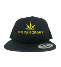 Golden Grown Snapback Hat