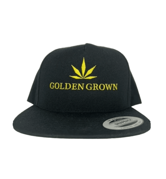 Golden Grown Snapback Hat
